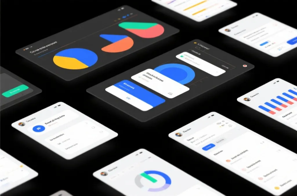 平台界面对比的占位图